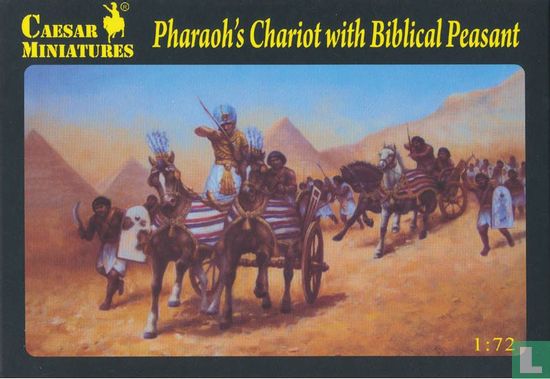 Pharaoh's Chariot with Biblical Peasant - Image 1
