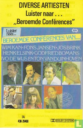 Luister naar.. "Beroemde Conferences" - Image 1