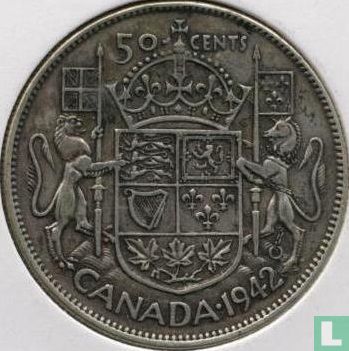 Canada 50 cents 1942 - Image 1