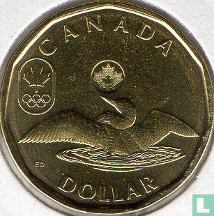 Canada 1 dollar 2012 "2012 Summer Olympics in London and 2014 Winter Olympics in Sochi" - Image 2