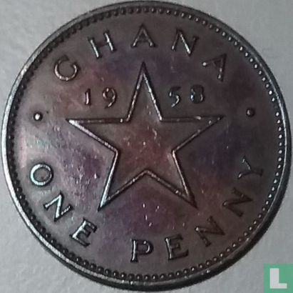 Ghana 1 penny 1958 - Image 1