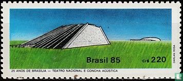 25 years of Brasilia city