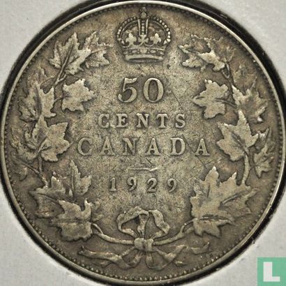 Canada 50 cents 1929 - Image 1
