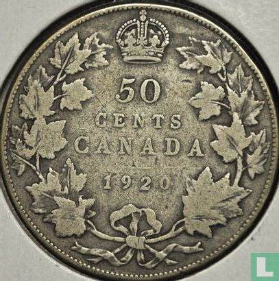 Canada 50 cents 1920 - Image 1