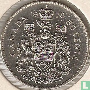 Canada 50 cents 1978 (ronde juwelen) - Afbeelding 1