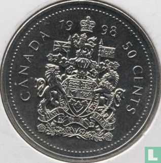 Canada 50 cents 1998 (met W) - Afbeelding 1