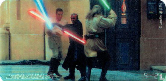 Jedi Dueling With Maul