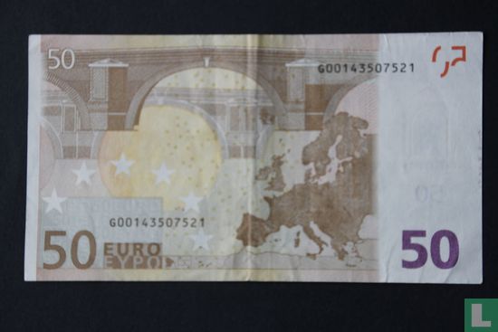 Eurozone 50 Euro G-R-Dr  - Image 2