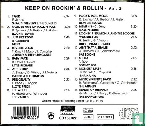 Keep On Rockin' & Rollin' Volume 3 - Bild 2