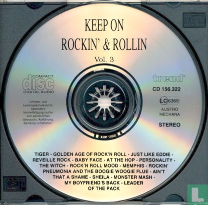 Keep On Rockin' & Rollin' Volume 3 - Image 3