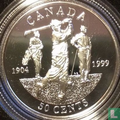 Canada 50 cents 1999 (PROOF) "95th anniversary First national open golf championship" - Afbeelding 1