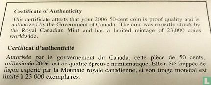 Canada 50 cents 2006 (PROOF) "Golden daisy" - Afbeelding 3