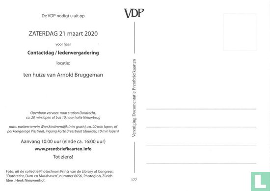 VDP 0177 - De VDP nodigt u uit op zaterdag 21 maart 2020 - Image 2