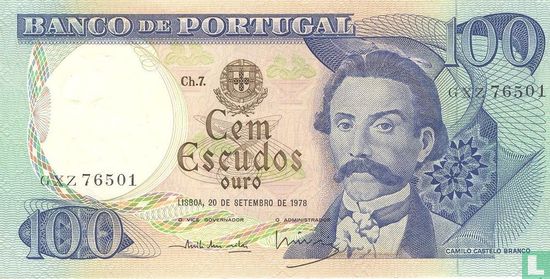 Portugal 100 Escudo - Image 1