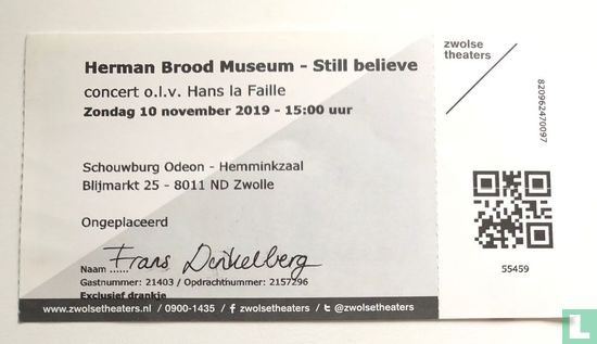 Still Believe - Herman Brood Museum - Image 1