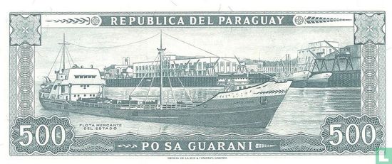 Paraguay 500 Guarani - Image 2