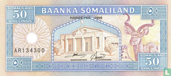 Somaliland 50 shillings 1996 - Image 1