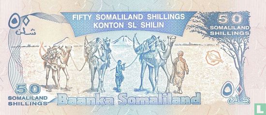 Somaliland 50 shillings 1996 - Image 2