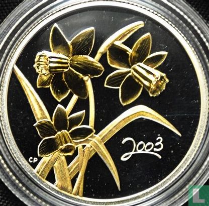 Canada 50 cents 2003 (PROOF) "Golden daffodil" - Afbeelding 1