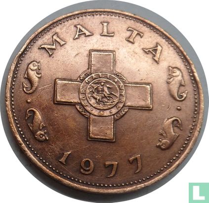Malta 1 cent 1977 - Afbeelding 1