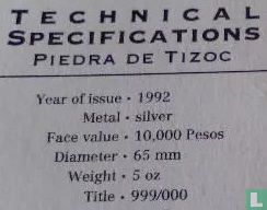 Mexico 10000 pesos 1992 "Piedra de Tizoc" - Afbeelding 3