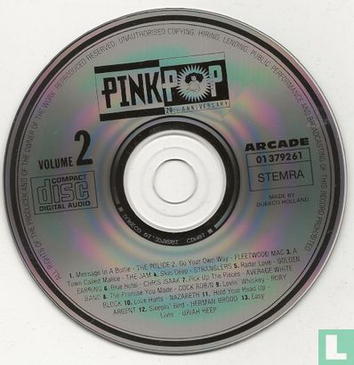 Pinkpop 20th Anniversary Volume 2 - Image 3