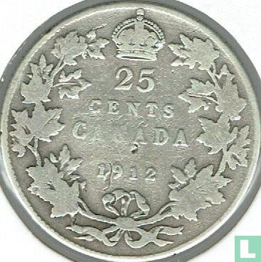 Canada 25 cents 1912 - Image 1