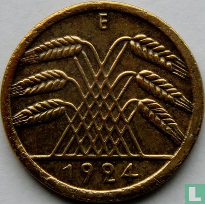German Empire 50 rentenpfennig 1924 (E) - Image 1