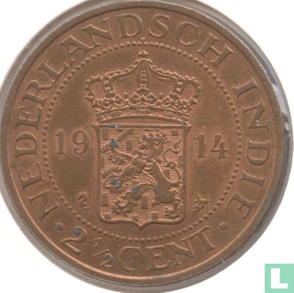 Nederlands-Indië 2½ cent 1914 - Afbeelding 1
