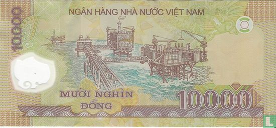 10,000 Vietnam Dong 2010 - Image 2