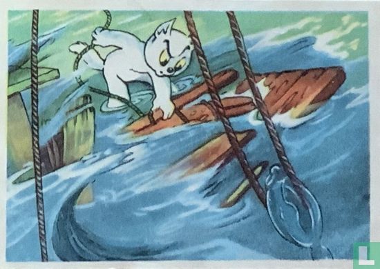 Nr 12. “ Tom Puss var i færd med at lave en tømmerflåde “ - Bild 1