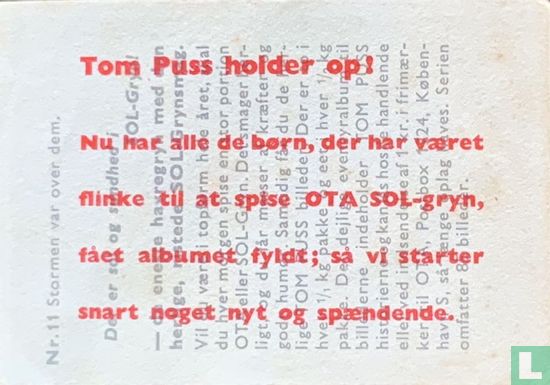 Nr 12. “ Tom Puss var i færd med at lave en tømmerflåde “ - Bild 3