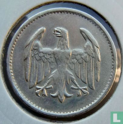 German Empire 1 mark 1924 (J) - Image 2