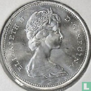 Canada 25 cents 1967 (silver 500 ‰) "100th anniversary of Canadian confederation" - Image 2