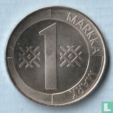 1 Markka 1993 - Image 2