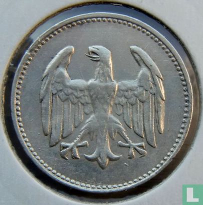 Duitse Rijk 1 mark 1924 (E) - Afbeelding 2