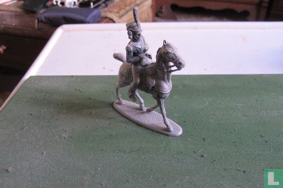 officier te paard artillerie keizerlijke gaarde - Afbeelding 1