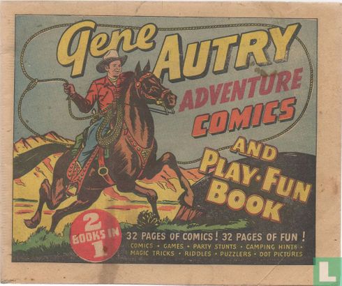 Gene Autry adventure comics and Play-Fun Book - Afbeelding 1