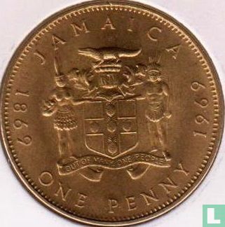 Jamaika 1 Penny 1969 "100th anniversary of Jamaican coinage" - Bild 1