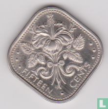 Bahamas 15 cents 1975 - Image 2