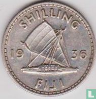 Fidji 1 shilling 1936 - Image 1