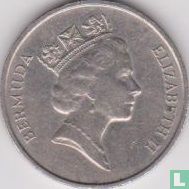Bermuda 25 cents 1987 - Image 2