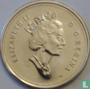 Canada 25 cents 2000 (nickel - with W) - Image 2