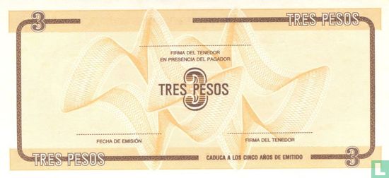 Cuba 3 pesos - Image 2