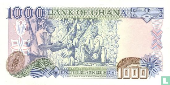 Ghana 1000 Cedis 1999 - Afbeelding 2