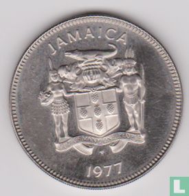 Jamaïque 25 cents 1977 - Image 1