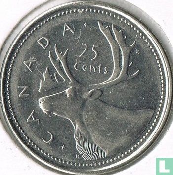 Canada 25 cents 2002 "50th anniversary Accession of Queen Elizabeth II" - Afbeelding 2