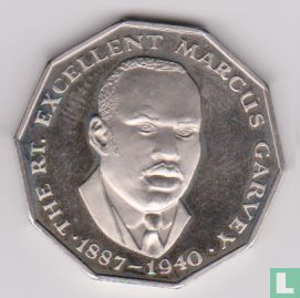 Jamaïque 50 cents 1977 - Image 2
