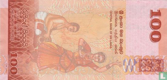 Sri Lanka Rupees 100 - Afbeelding 2