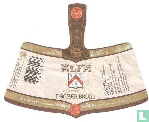 Alfa Donker Bruin - Afbeelding 1